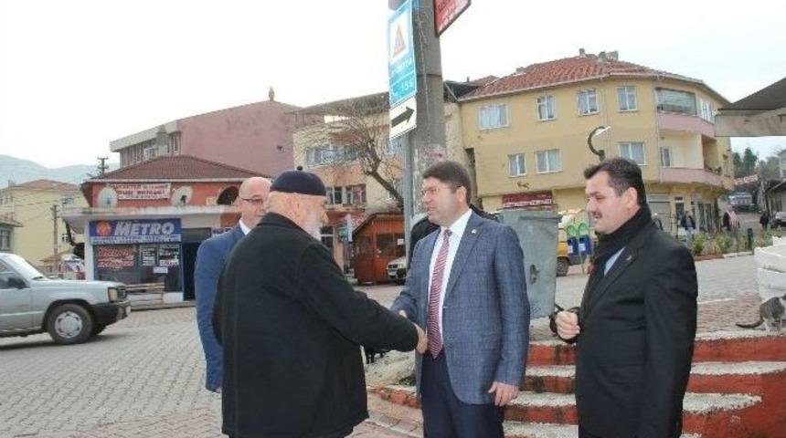 Milletvekili Tun&ccedil;, Kurucaşile&rsquo;de Esnafları Ziyaret Etti