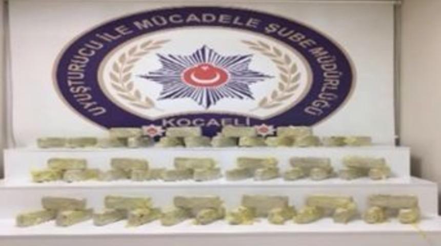 Kocaeli&rsquo;de 71 Kilo 600 Gram Eroin Ele Ge&ccedil;irildi