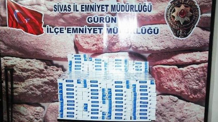 G&uuml;r&uuml;n&rsquo;de Ka&ccedil;ak Sigara Operasyonu