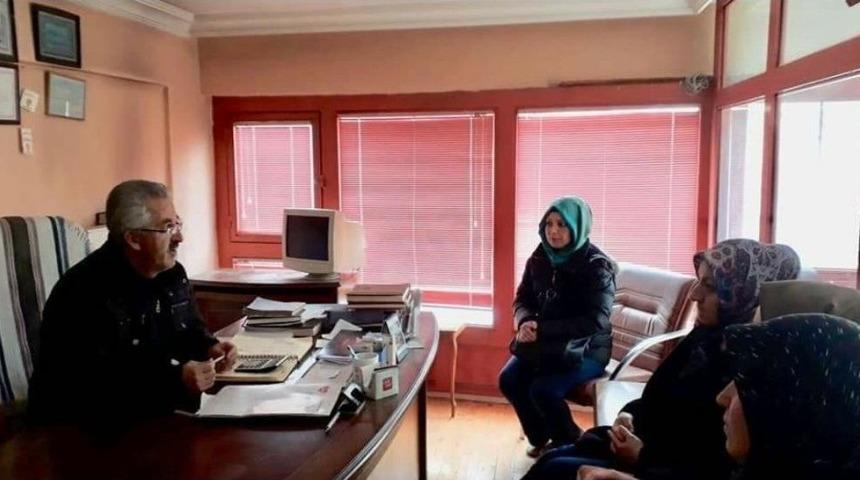 G&uuml;ny&uuml;z&uuml;l&uuml; Ak Kadınlar Esnaf Ziyaretlerine Devam Ediyor