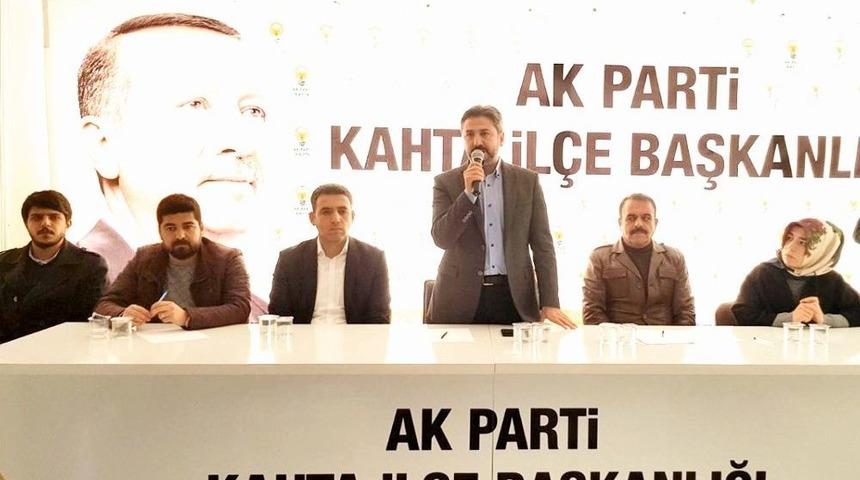 Ak Parti Kahta İl&ccedil;e Başkanlığı Ocak Ayı Danışma Toplantısını Ger&ccedil;ekleştirdi