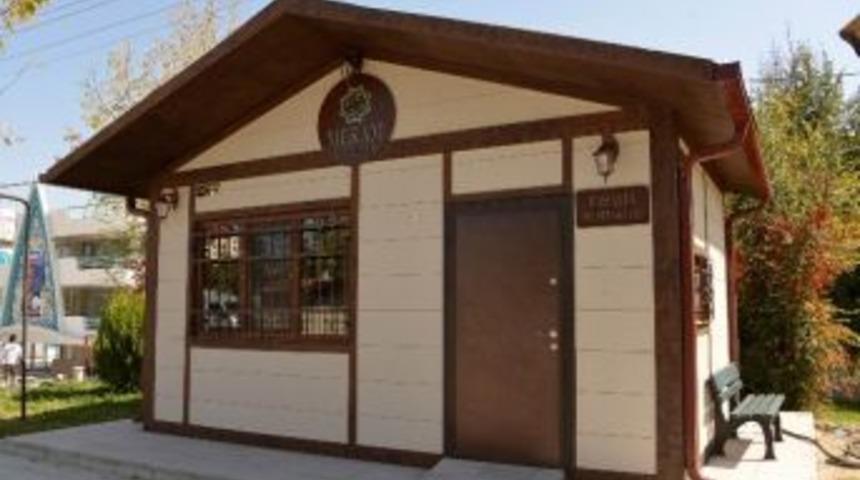 Meram&rsquo;da 18 Mahalleye Prefabrik Muhtar Ofisi