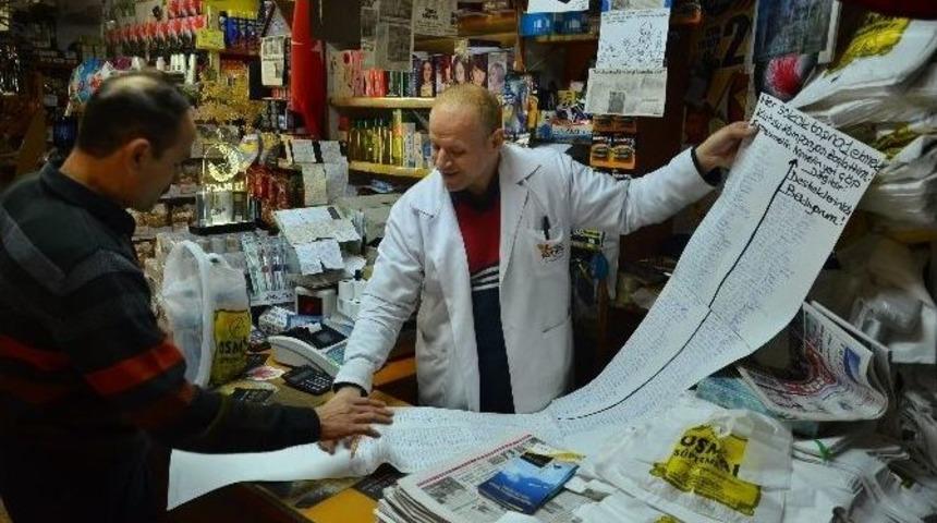 25 Yıldır Oru&ccedil; Tutan Osman Ay Ekmek İsrafına Savaş A&ccedil;tı