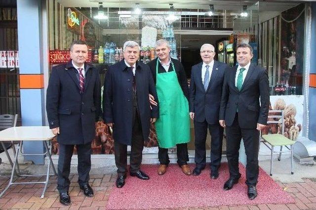 Başkanlardan İzmit Esnafına Ziyaret 1