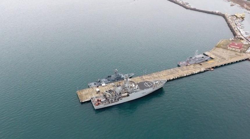 Savaş Gemileri Sinop&rsquo;ta Ayrıldı