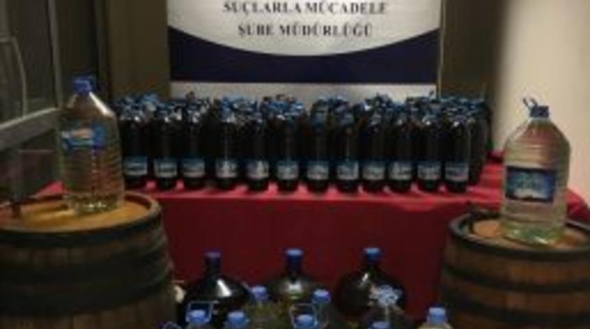 Eskişehir Polisinden Ka&ccedil;ak İ&ccedil;ki Operasyonu