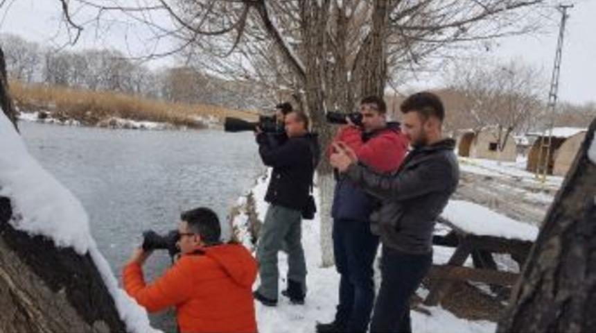 Aydınlı Fotoğraf&ccedil;ılar Sultan Sazlığına Hayran Kaldı