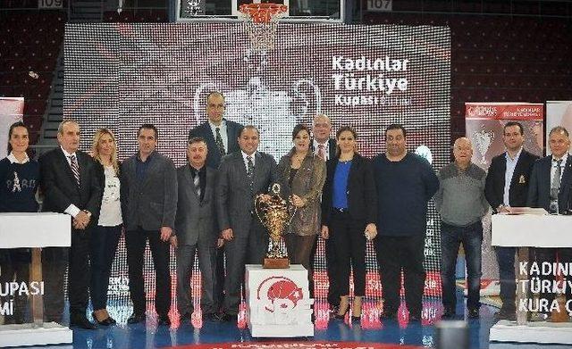 Kadınlar Basketbol Türkiye Kupası Finali’nin Eşleşmeleri Belli Oldu