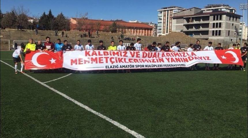 Elazığ Amat&ouml;r&uuml;nden Mehmet&ccedil;iğe Destek