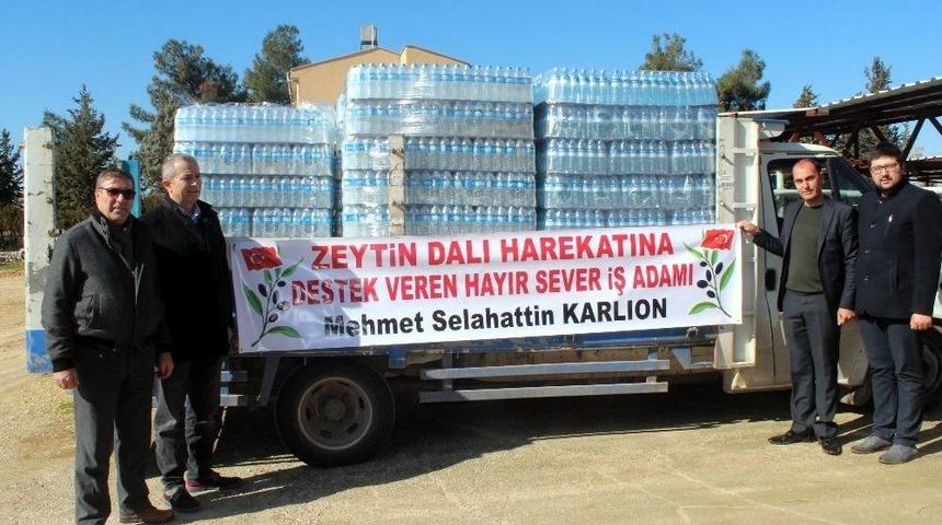 İşadamı Karlıon&rsquo;tan Mehmet&ccedil;iğe Su Desteği