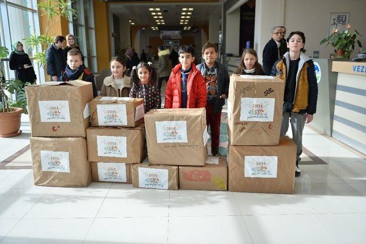 Minik Ellerden Hazırlanan Hediyeler Afrin’e Doğru Yola Çıktı G2