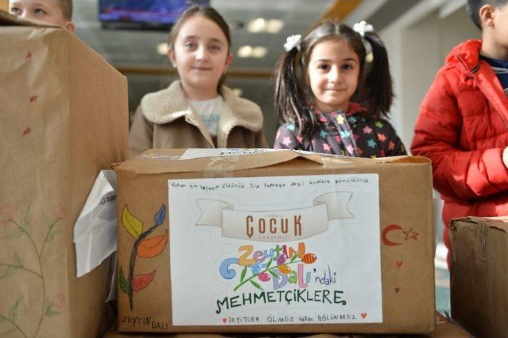 Minik Ellerden Hazırlanan Hediyeler Afrin’e Doğru Yola Çıktı G3