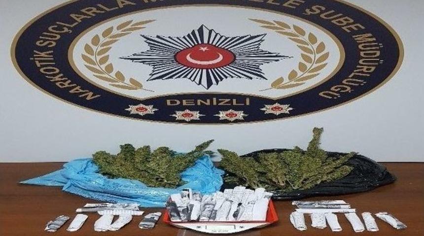 Denizli&rsquo;de Uyuşturucudan 3 Tutuklama