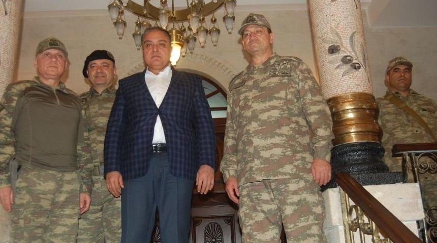 Afrin Operasyonunu Y&ouml;neten Korgeneral Temel&rsquo;den Kilis Valiliğine Ziyaret