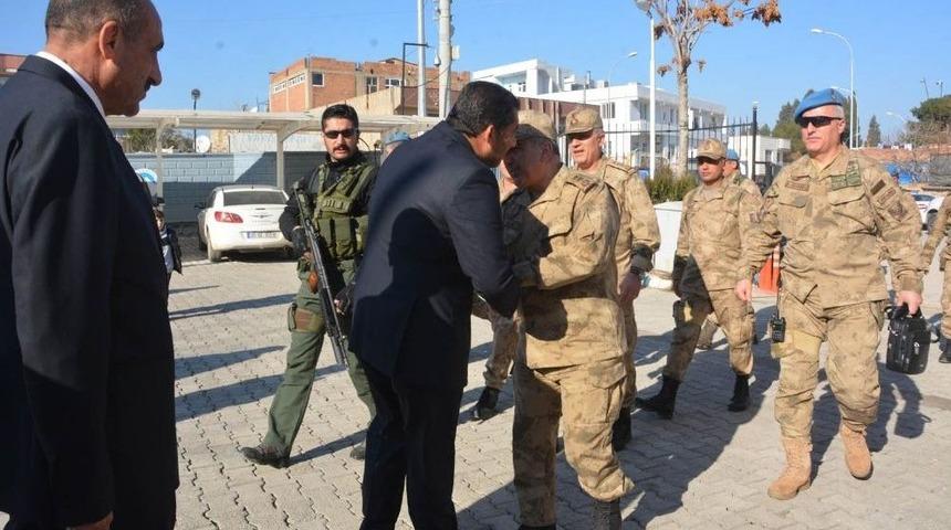 Jandarma B&ouml;lge Komutanı T&uuml;mgeneral Ko&ccedil; Suriye Sınırında