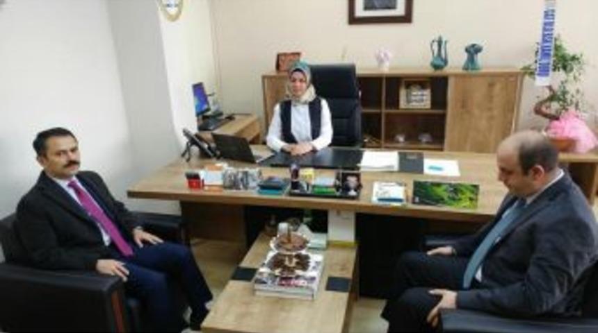 Vali Aktaş, Diş Hastanesi Başhekimi Ak&uuml;n&rsquo;&uuml; Ziyaret Etti