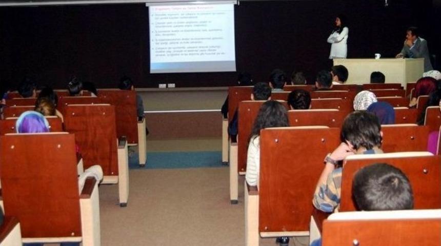 Km&uuml;&rsquo;de &Ouml;ğrencilere İş G&uuml;venliği Eğitimi Verildi