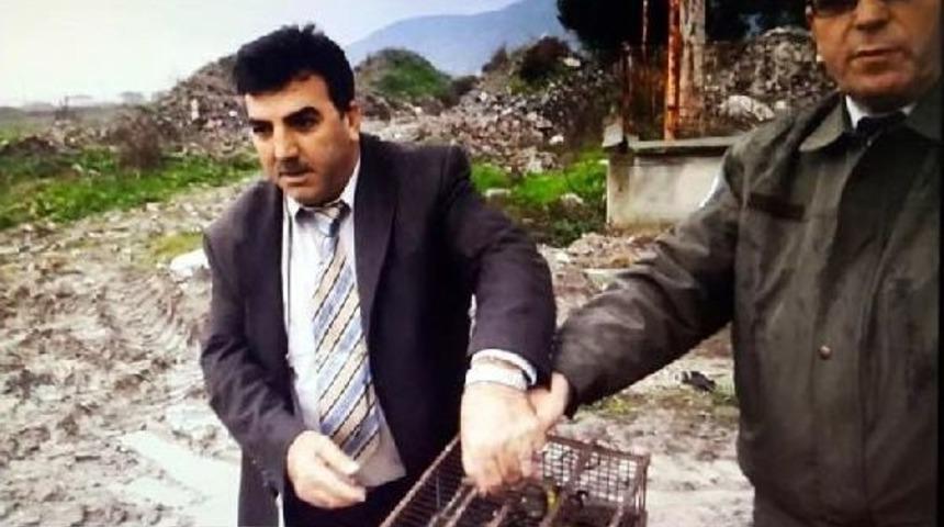 Kırkağa&ccedil;'ta Saka Avcılarına Para Cezası