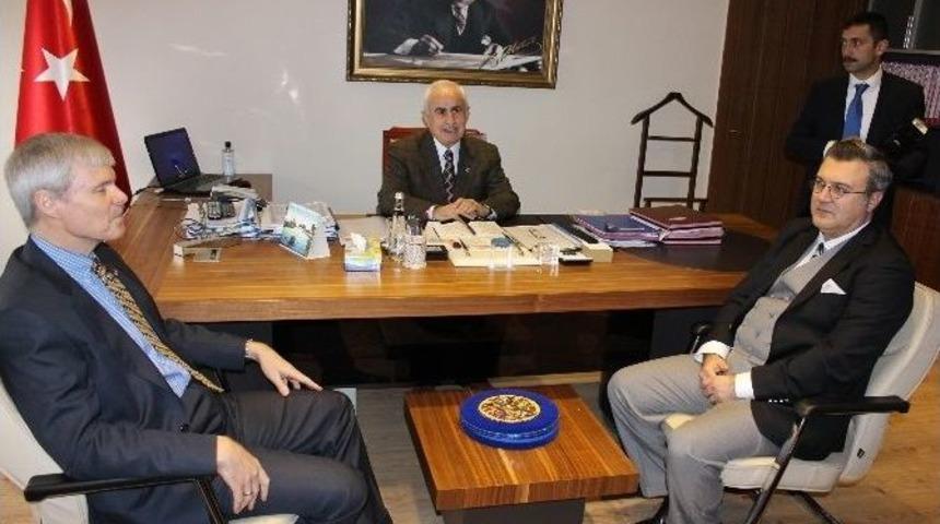 Abd&rsquo;nin İstanbul Başkonsolosu Charles Hunter Edirne&rsquo;de