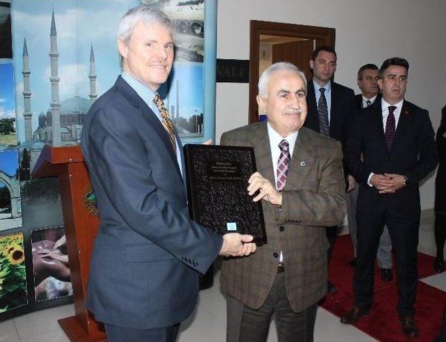 Abd’nin İstanbul Başkonsolosu Charles Hunter Edirne’de