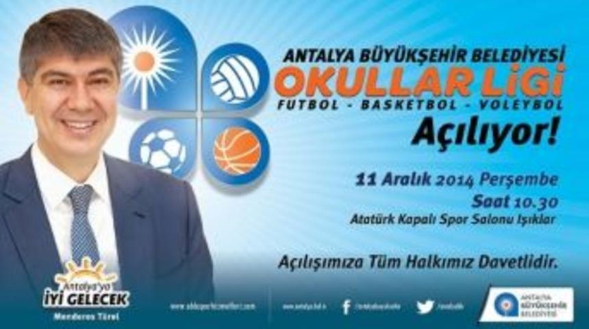 Okullar Ligi Başlıyor