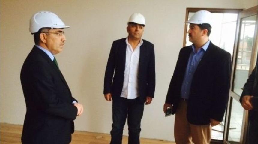 Kışla Mahallesi&rsquo;nde Konutlar Hızla Y&uuml;kseliyor