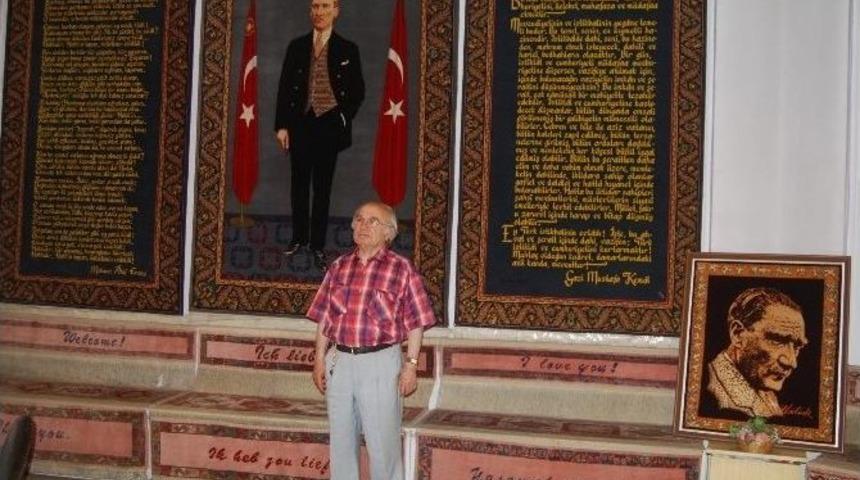Halı Portre Sanat&ccedil;ısı Aksakal Vefat Etti