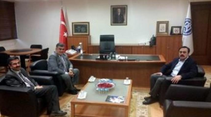 Başkan &Ouml;zg&uuml;ven&rsquo;den Kto Başkanı &Ouml;zt&uuml;rk&rsquo;e Ziyaret