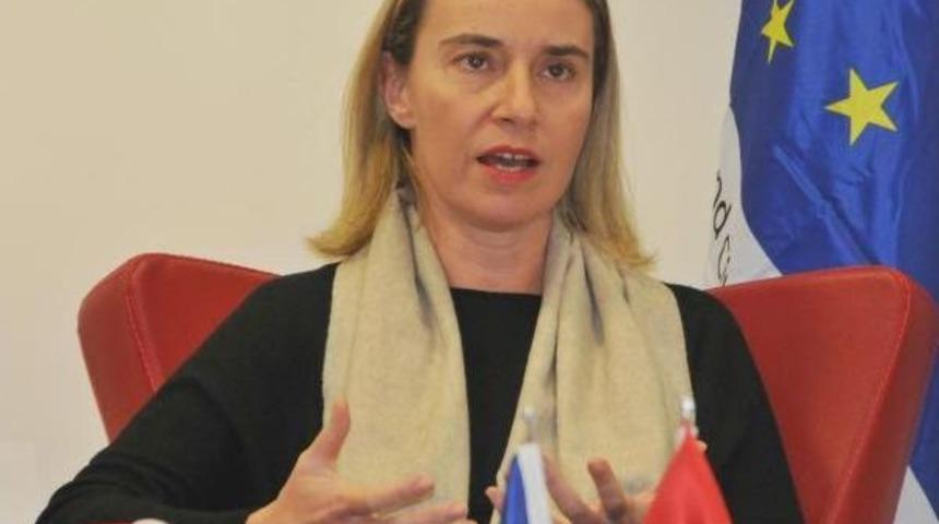 Ab Temsilcisi Mogherini: Suriye İle İlgili Yakınmaları Bırakmalıyız