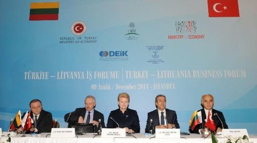 Litvanya Cumhurbaşkanı Grybauskaıte &ldquo;t&uuml;rkiye&rsquo;nin Ab &Uuml;yeliğini Destekliyoruz&rdquo;