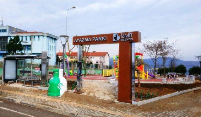 İzmit Belediyesi Ayazma’da Park Yaptı