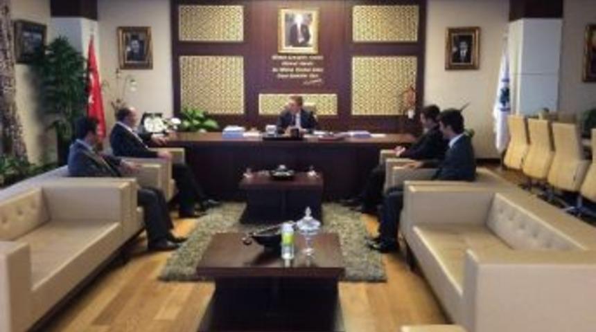 İl Milli Eğitim M&uuml;d&uuml;r&uuml; Bozkurt&rsquo;tan &Ccedil;etin&rsquo;e Ziyaret