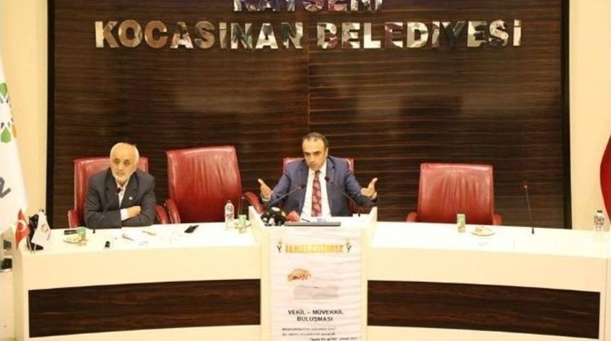 Ak Parti&rsquo;li İ&ccedil;ten, Kayseri&rsquo;de Stk Temsilcileriyle Bir Araya Geldi