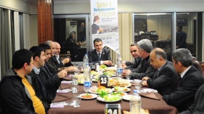 Tatvan&rsquo;da &ldquo;şehri Bedi&uuml;zzaman&rdquo; Toplantısı