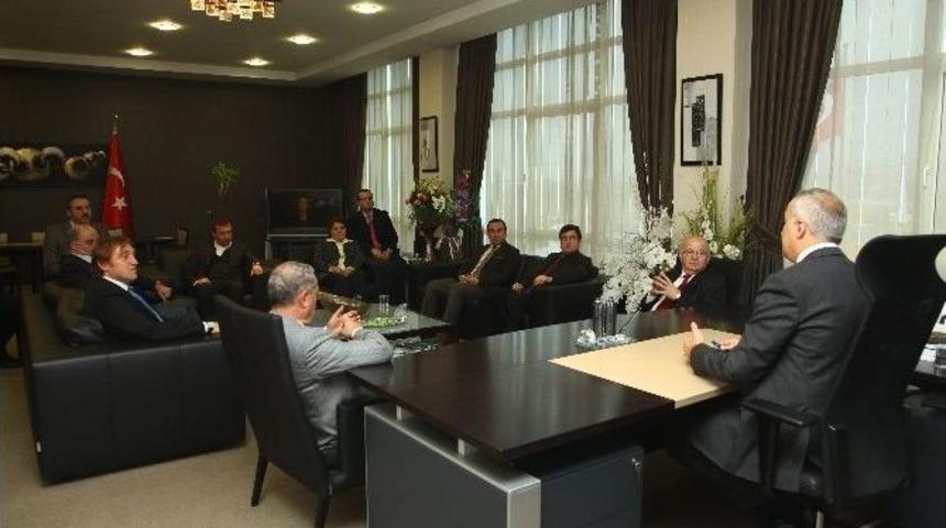 T&uuml;rkiye Sgk Y&ouml;netim Kurulu &Uuml;yesi&rsquo;nden Satso&rsquo;ya Ziyaret