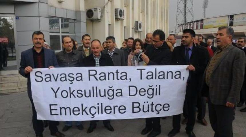 Gaziantep'te Sendikalardan Eylem