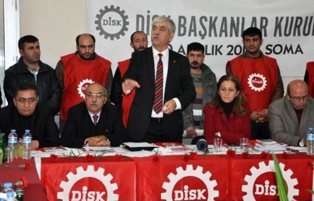 Disk Başkanlar Kurulu Soma'da Toplandı