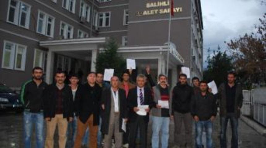 Salihli'de Kobani Eylemlerine Katılanlar İfadeye &Ccedil;ağrıldı
