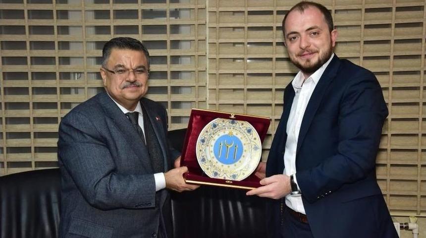 Başkan Yağcı&rsquo;dan Ak Parti Teşkilat Ziyareti