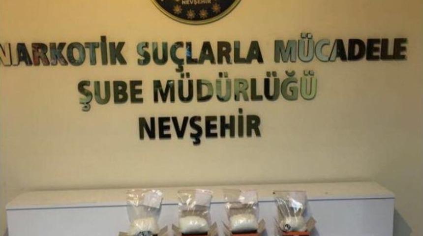 Nevşehir&rsquo;de 1 Kilo 126 Gram Metamfetamin Ele Ge&ccedil;irildi
