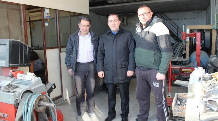 Kaymakam Karataş&rsquo;ın Esnaf Ziyareti