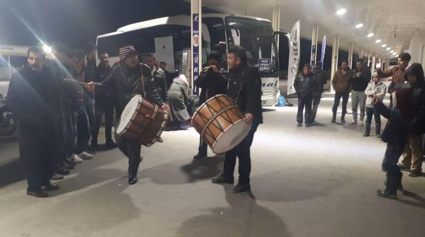 Ana Kuzuları Asker Ocağına Uğurlandı