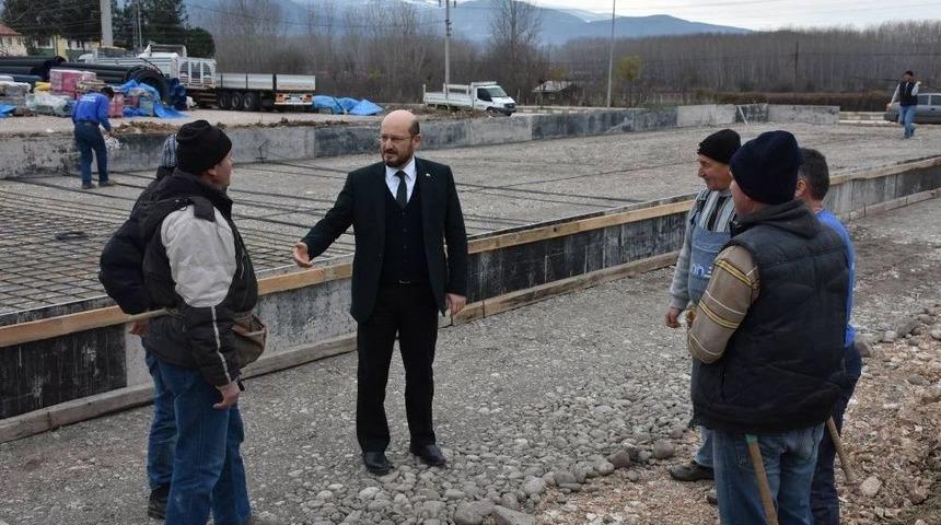 Niksar’da Galericiler Sitesi İnşaatı Sürüyor