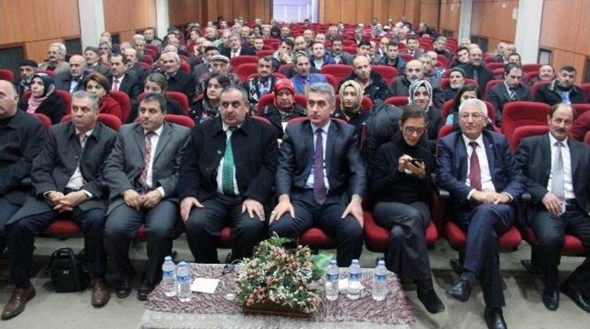 G&uuml;m&uuml;şhane&rsquo;de Arıcılık Konferansı D&uuml;zenlendi