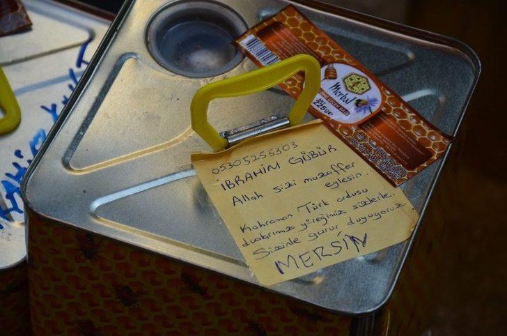 Mersinli Arıcılardan Afrin’deki Mehmetçiğe Bal Desteği G4