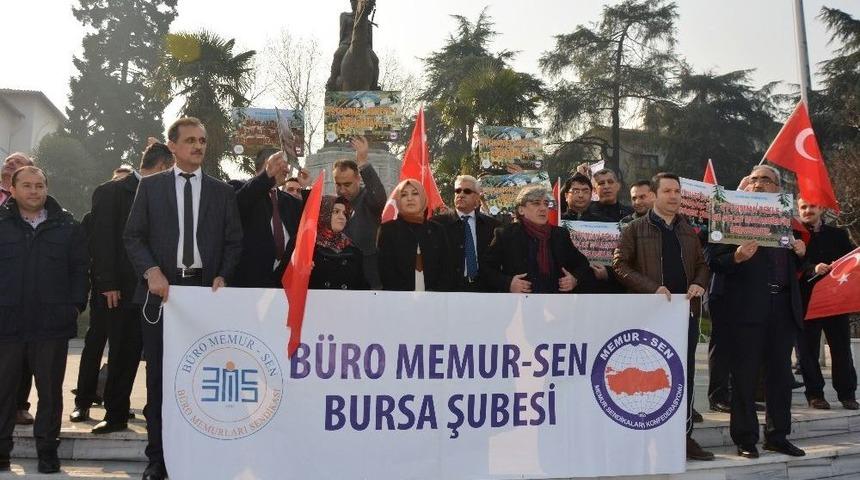 B&uuml;ro Memur-sen&rsquo;den Afrin Operasyonuna Destek