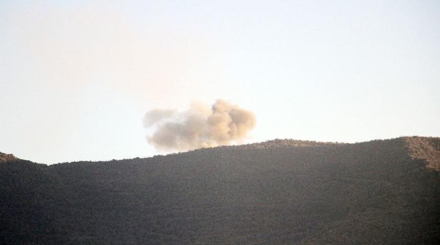 Darmık Dağı Havadan Ve Karadan Yoğun Ateş Altında