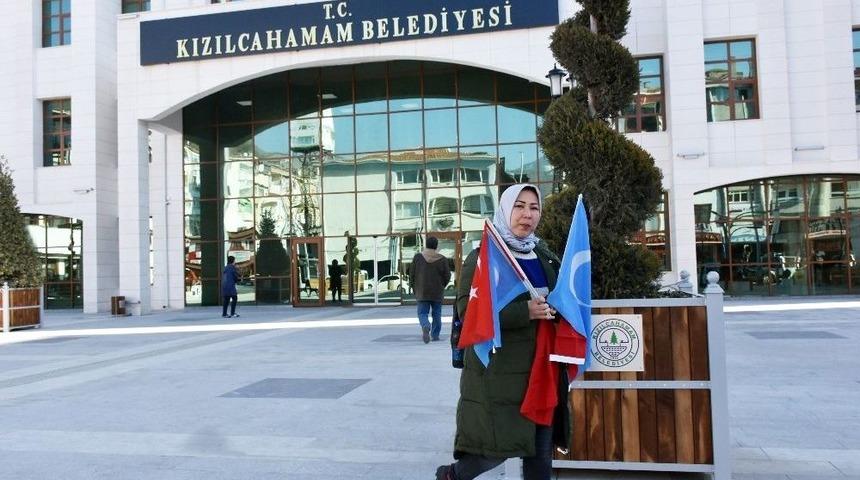 Zulme Karşı Y&uuml;r&uuml;y&uuml;ş Kızılcahamam&rsquo;a Ulaştı