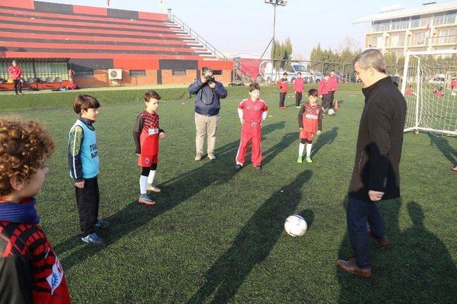 Başkan Şirin’den Altyapı Sporcularına Tam Destek