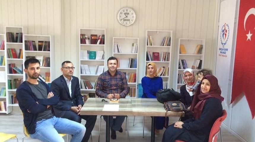 Silopi&rsquo;de Kitap Kafeye Yoğun İlgi